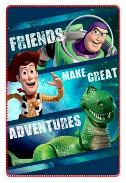 

kocyk koc polarowy dziecięcy Toy Story 4