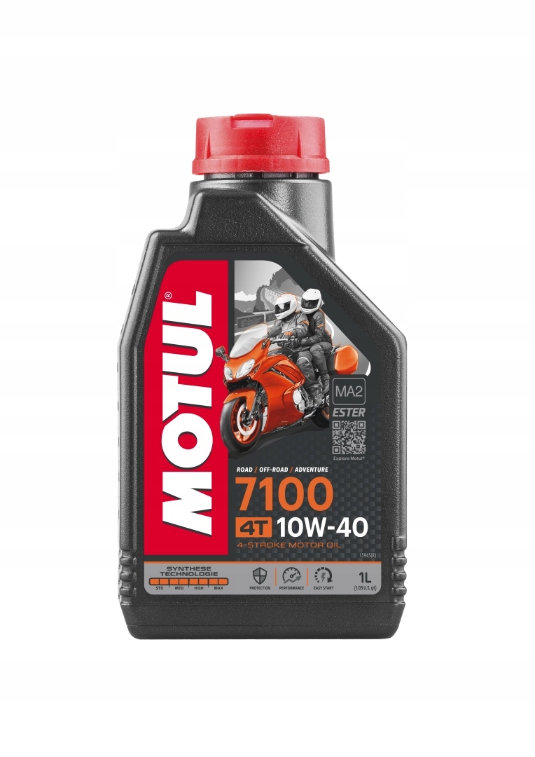 Olej MOTUL 7100 10W40 2L filtr oleju powietrza Kawasaki EL 250 252 EAN (GTIN) 7357132403968