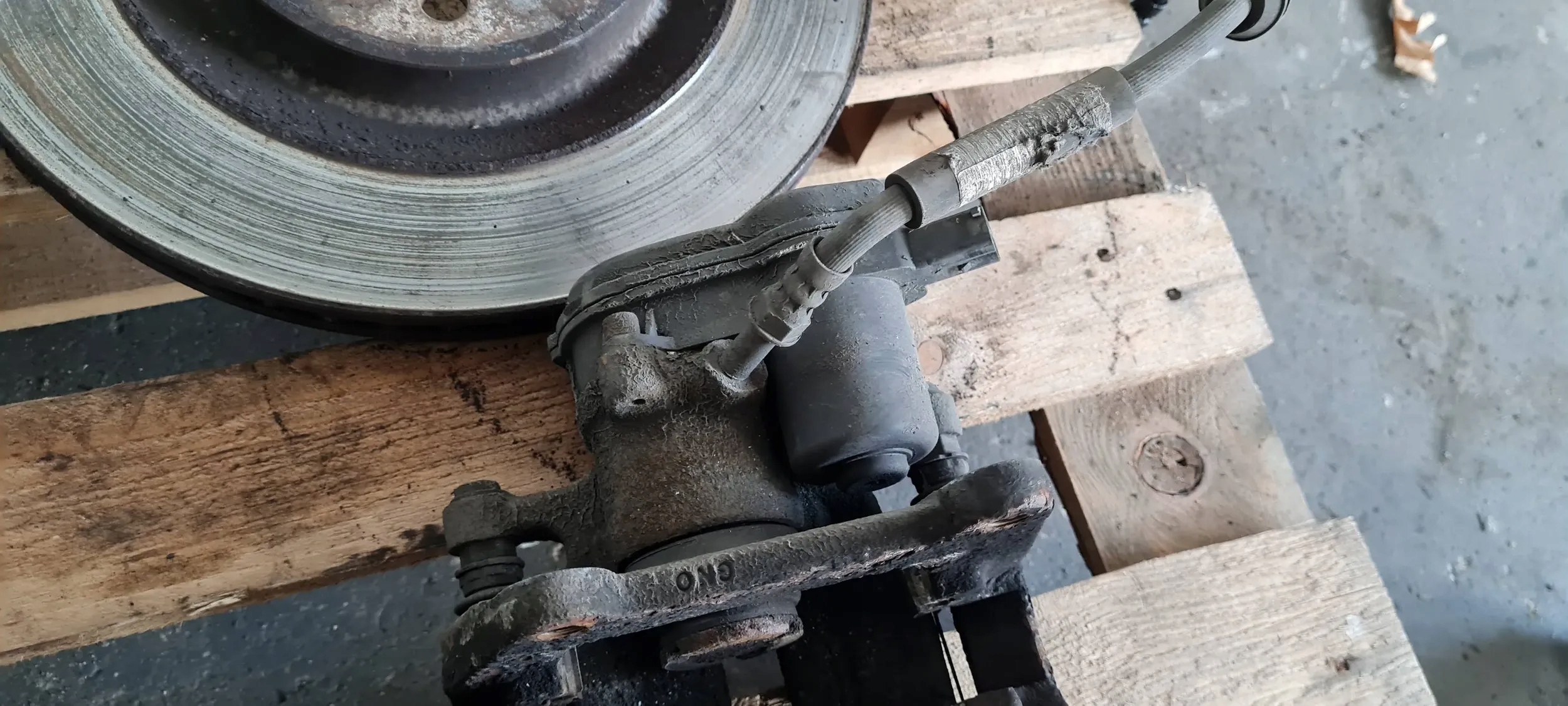 A6 C7 4G calipers caliper rear part discs 330MM running board brake A7 A4 B8 A5