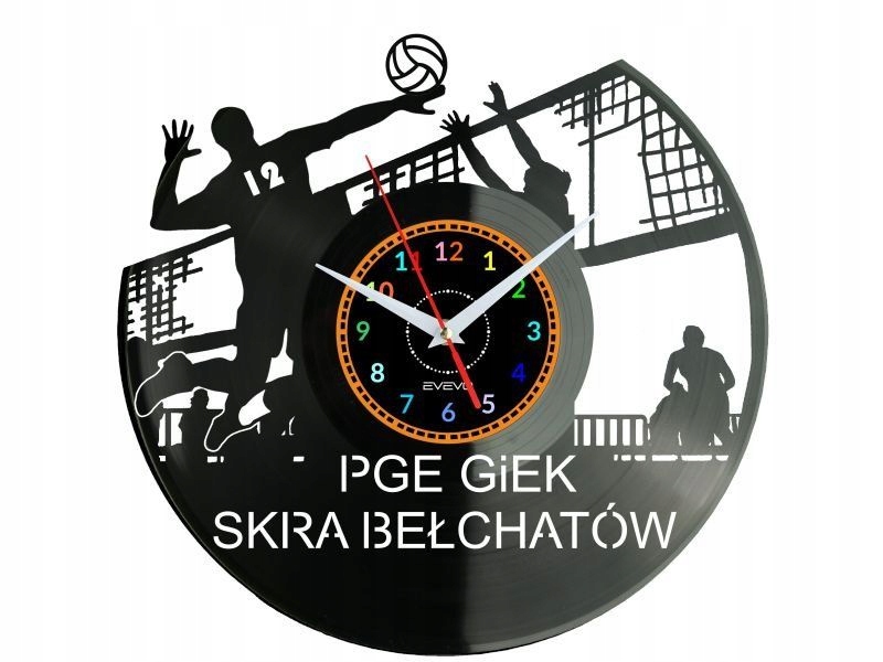 Pge GiEK Skra Bełchatów Nápad na Dárek Nástěnná Dekorace z vinylové desky