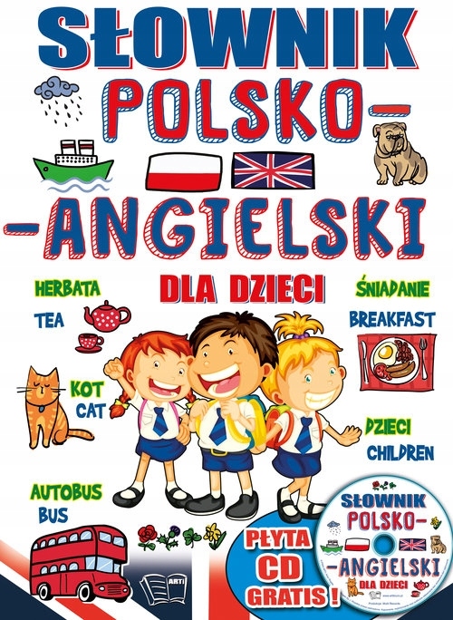 

Słownik polsko-angielski dla dzieci CD
