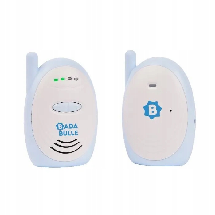 Badabulle Audio Babyphone monitor oddechu i dźwięku, zasięg do 300 m