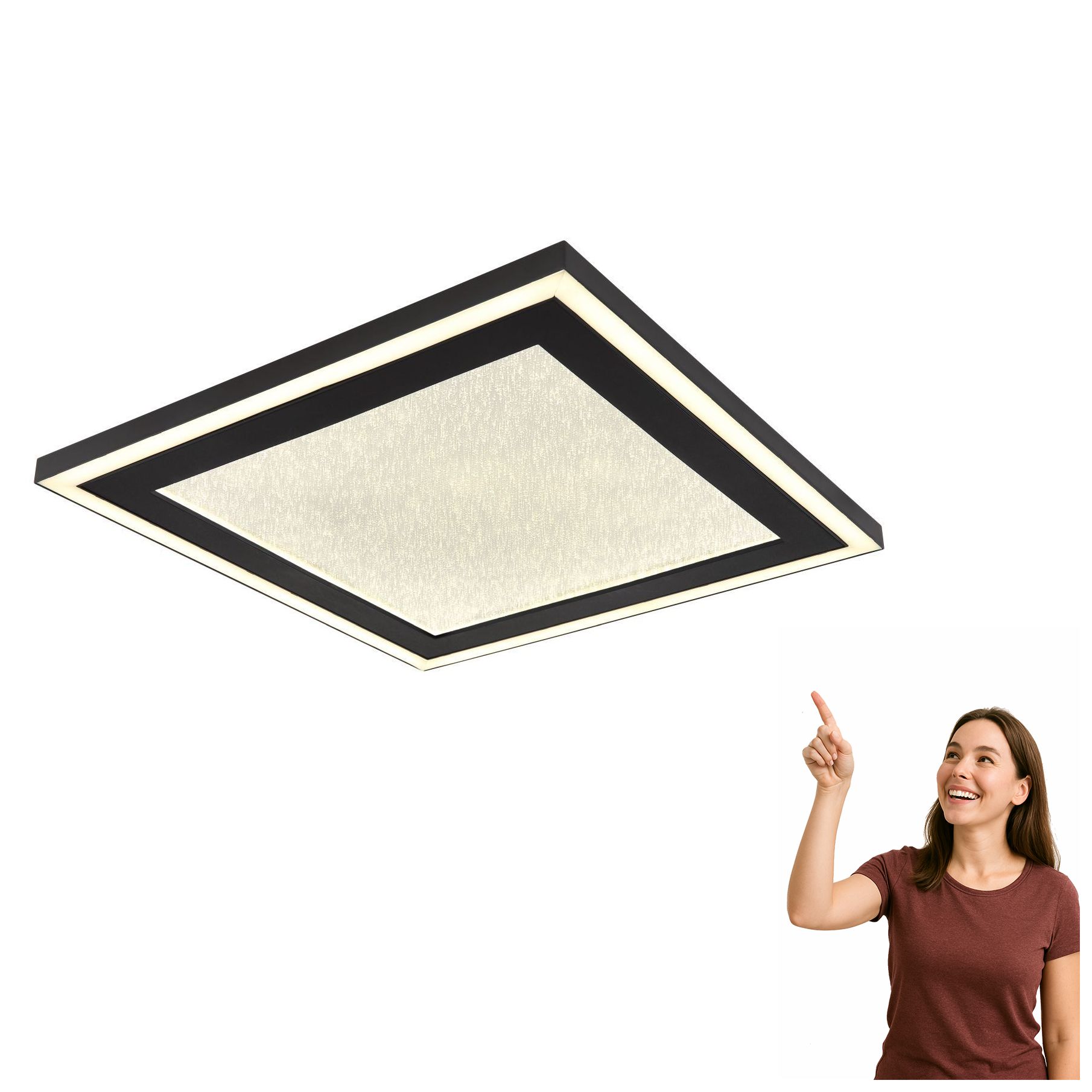 Led stropná lampa 24W Davies 48903 Globo