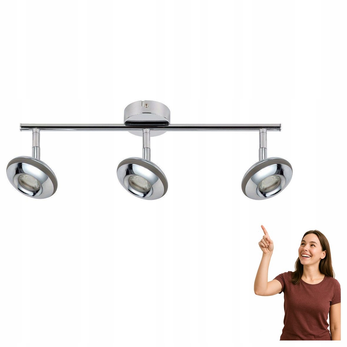 Led bodové svítidlo reflektor 3x6W Skipper 93-67623 Candellux