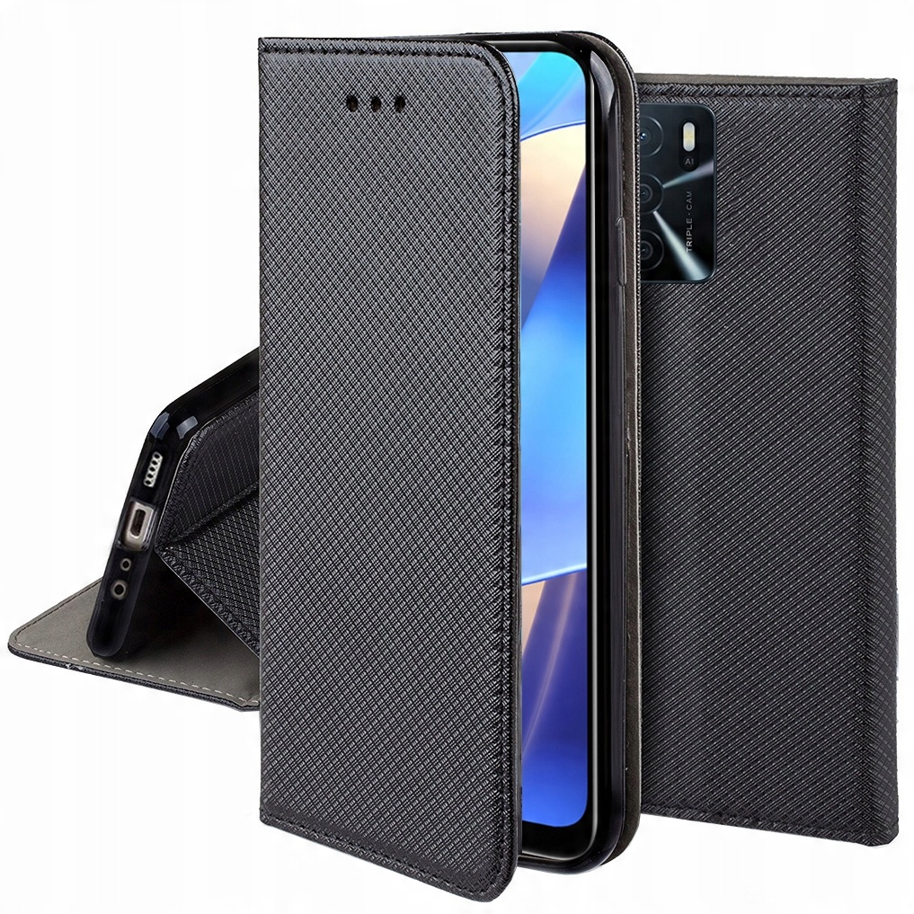 

Etui do Oppo A16 A16s A54s Smart Magnet +szkło