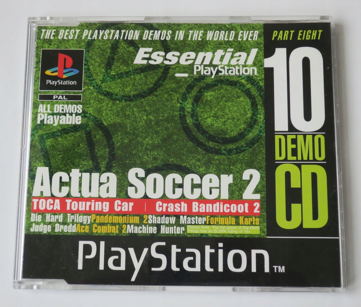 PS1 ESSENTIAL PLAYSTATION 8 VIII DEMO PLAYSTATION 1 PSX Stan