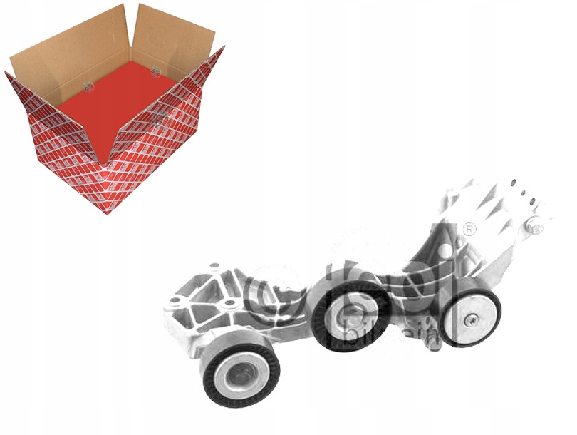 NAPINACZ PASKA KLINOWEGO WIEL. MERCEDES OM668 FEBI