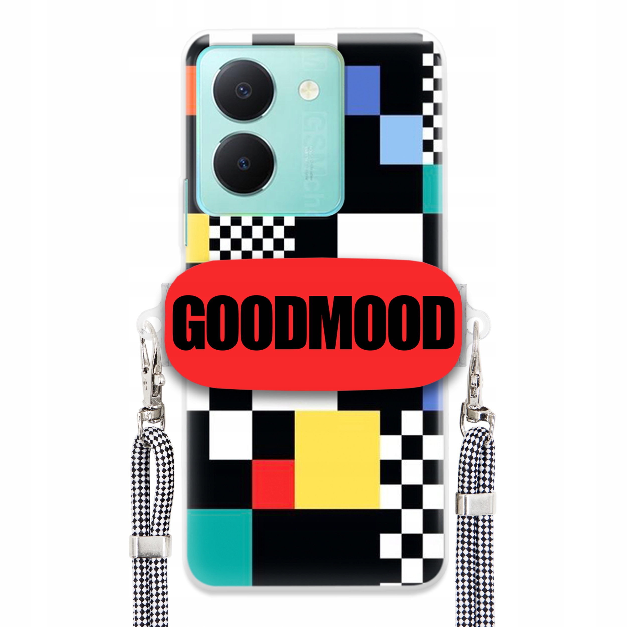 Puzdro Pre Vivo Y36 Case Držiak Na Vodítko Na Telefón Pixelart Goodmood MIX Wz