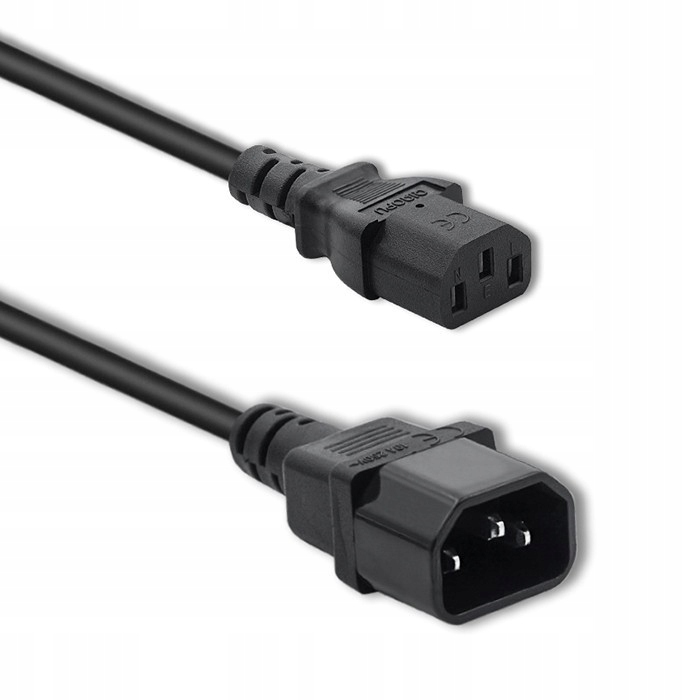 Qoltec Kabel zasilający do Ups C13/C14 3m