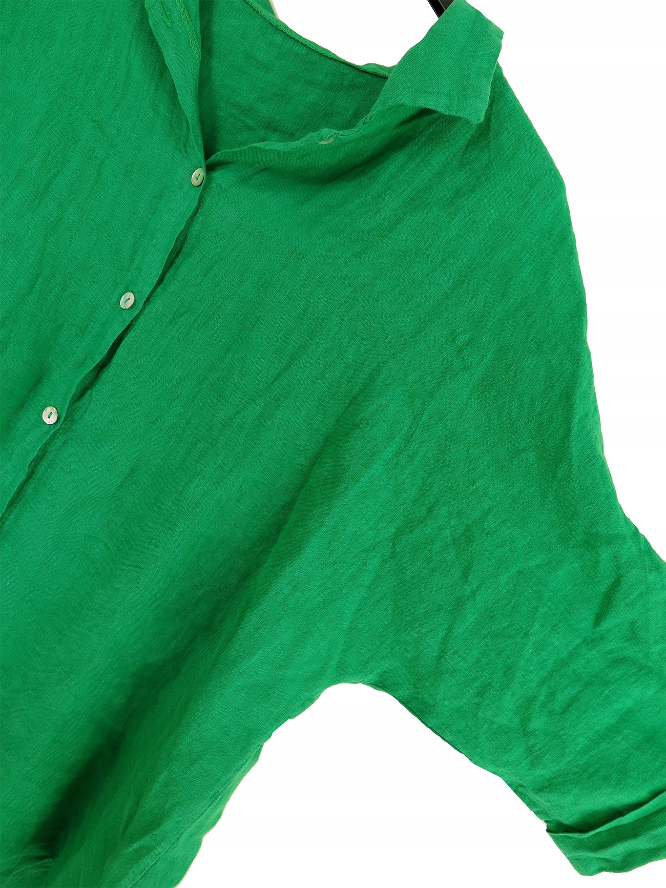 KOSZULA LEN LNIANA 42 44 46 PREMIUM OVER NEW ITALY Rozmiar XL/XXL