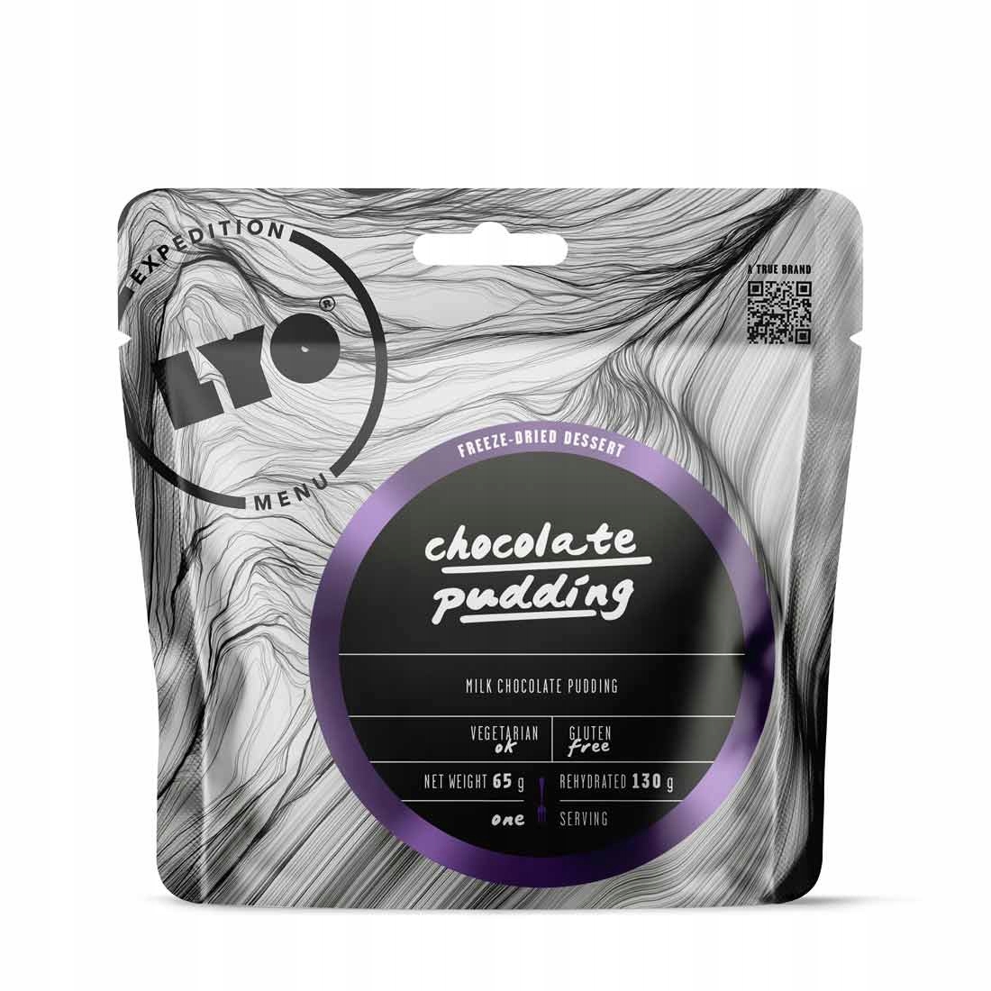 Liofilizowane danie wegetariańskie Lyofood Pudding Czekoladowy - 130 g