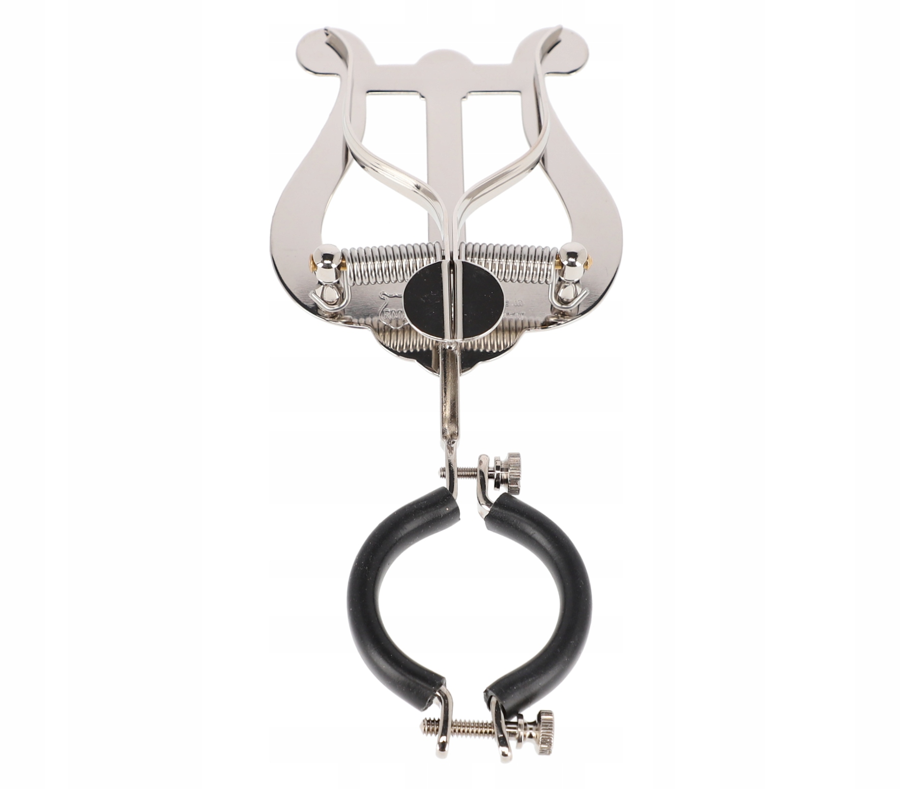 Lirka na pochodovou plochu pro klarinet Dvě páky Nikl Stříbrná Riedl 103