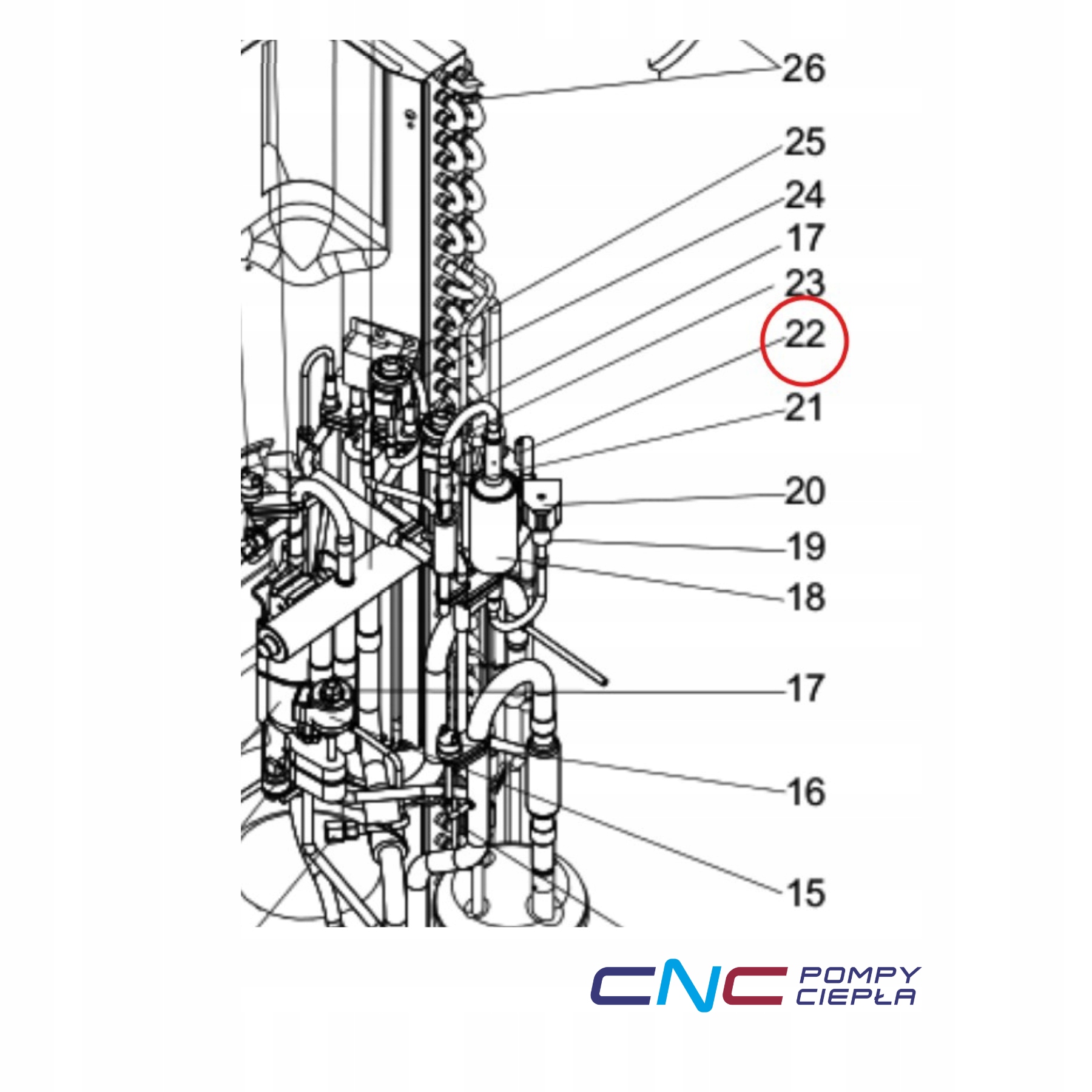 247266 R01H79202 Thermistor Snímač teploty Mitsubishi