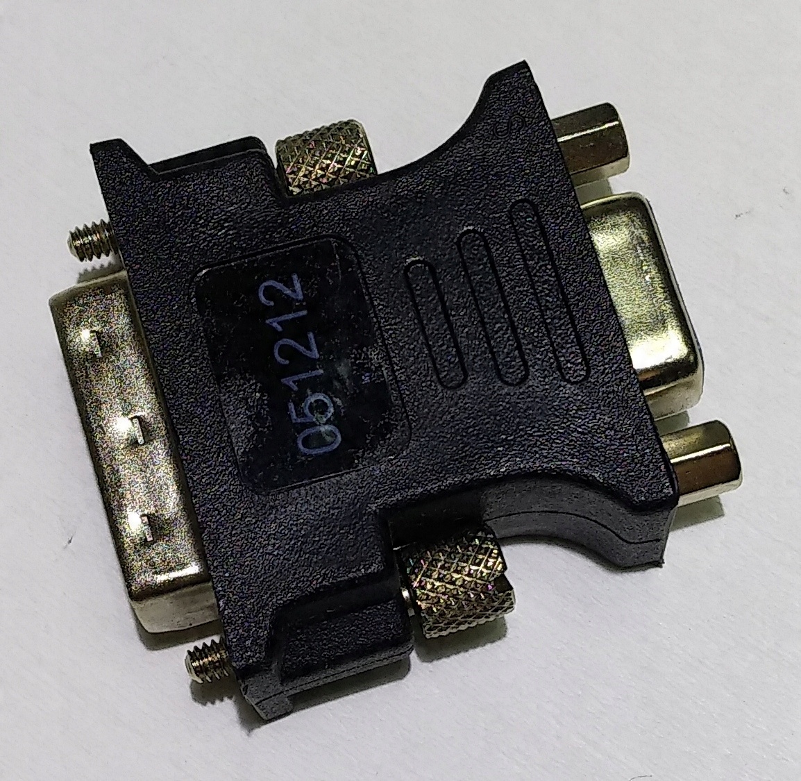 

Konwerter przejściówka DVI męski na Vga monitor