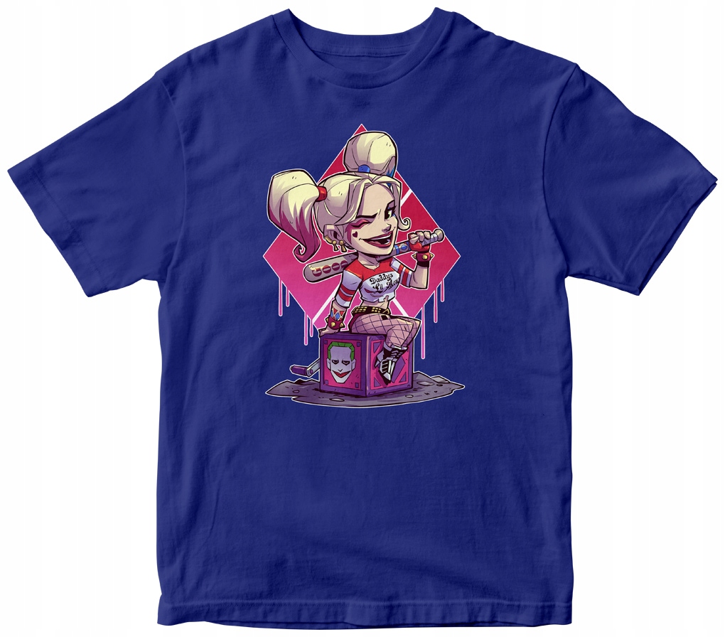 

T-shirt Koszulka Dziecięca 158CM/12L -harley Quinn