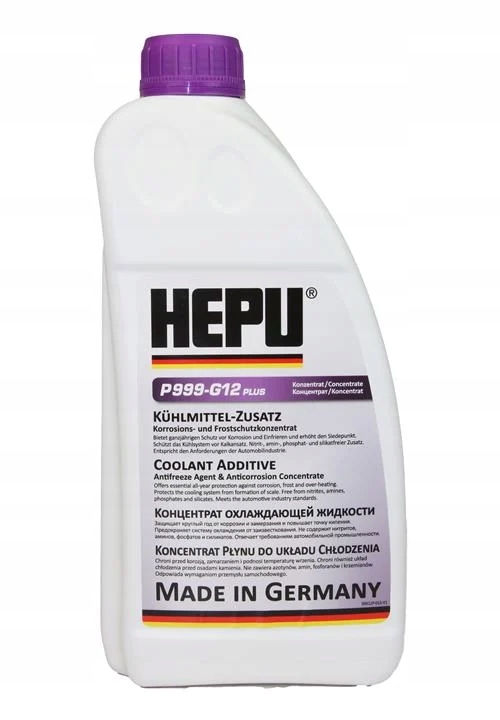 

Hepu P999-G12PLUS G12+ fioletowy, koncentrat, 1,5l