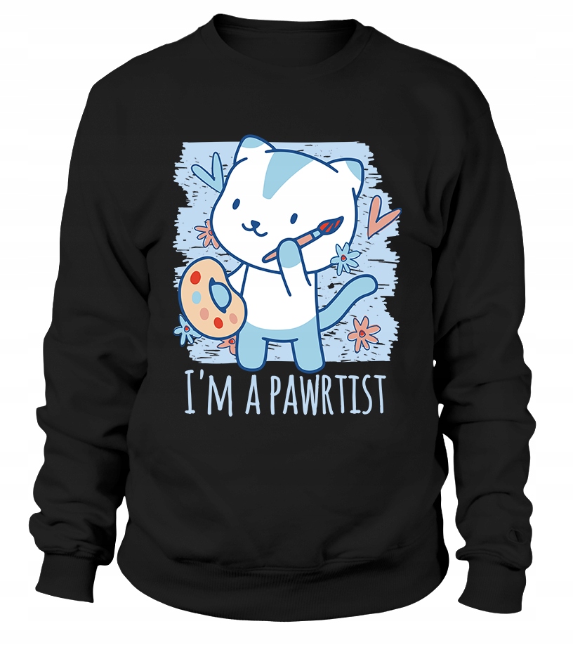 Dámská Mikina Cat Pawrtist L černá