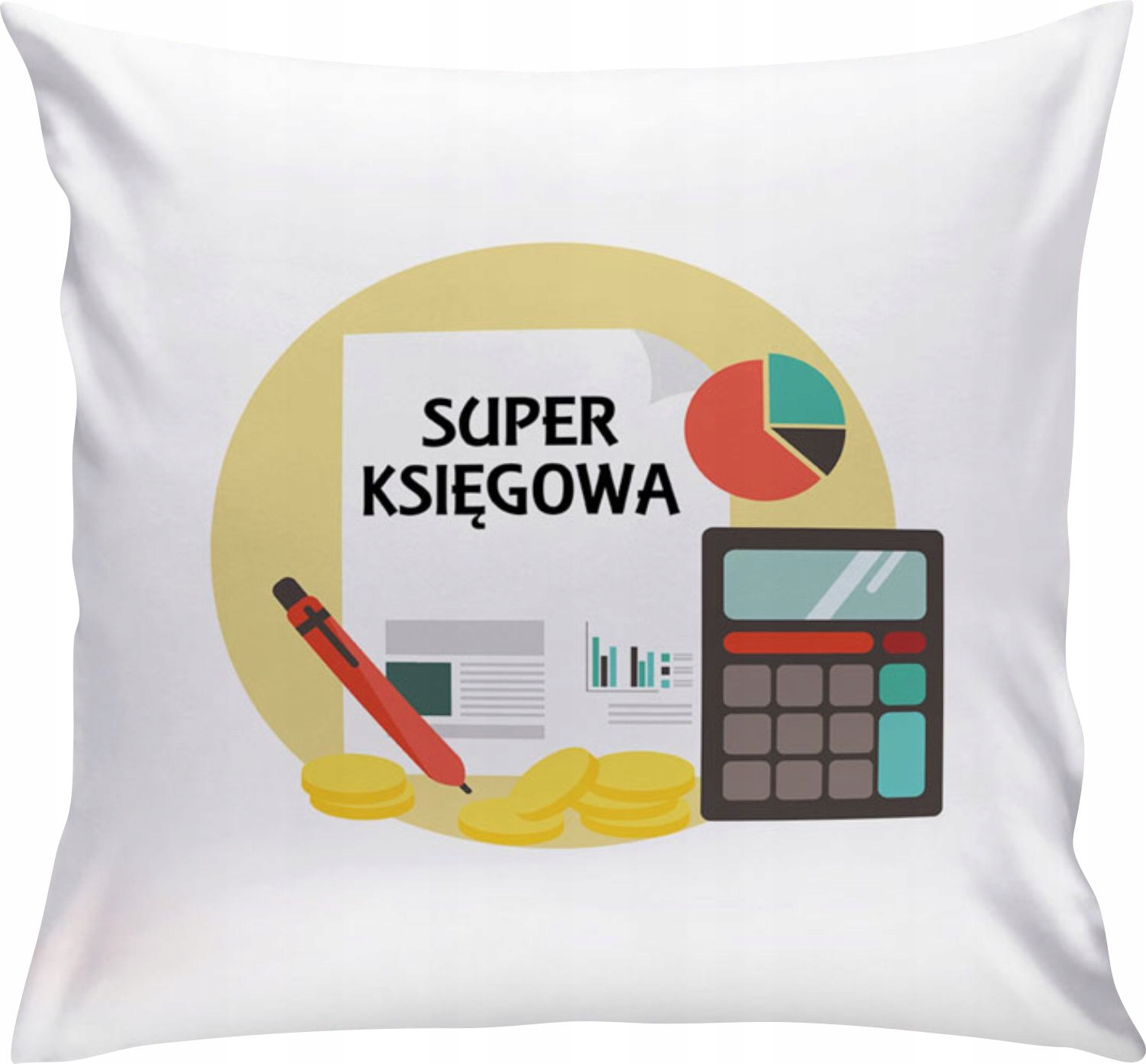 

Poduszka Dzień Nauczyciela Księgowa N65ż