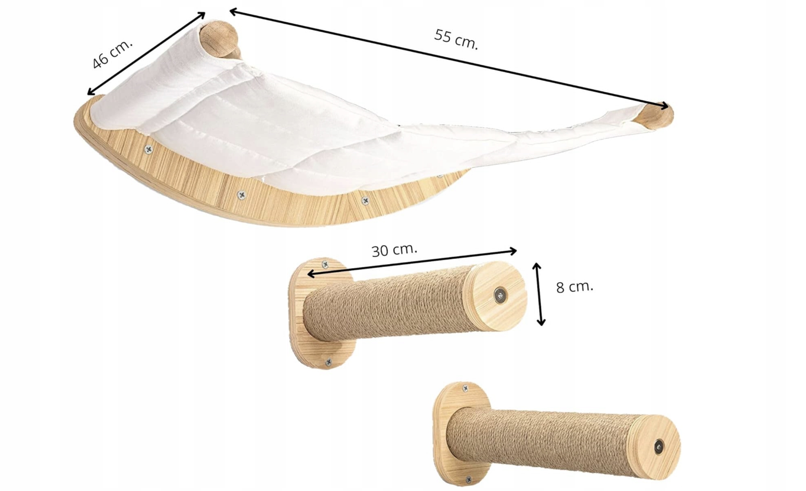 Levně Závěsná houpací síť pro kočku