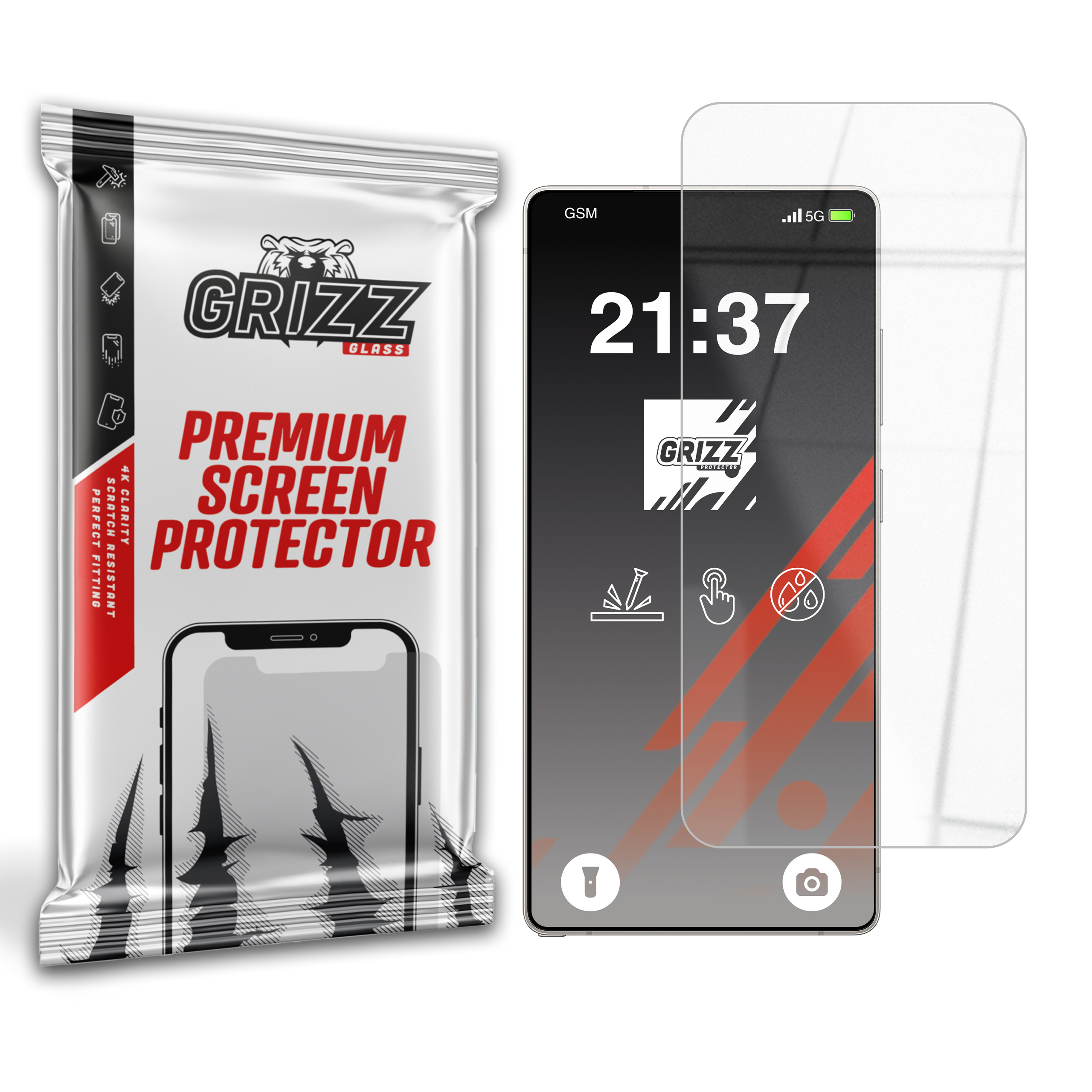 Hybrydowe szkło ochronne 9H do Samsung Galaxy S25 Ultra