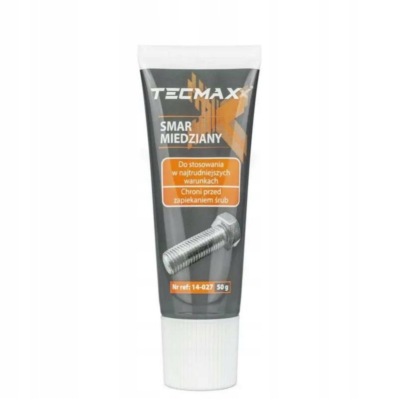 Smar Miedziany Do Śrub Nakrętek Gwintów, Do 1000C, Tubka 50G 14-027 Tecmaxx