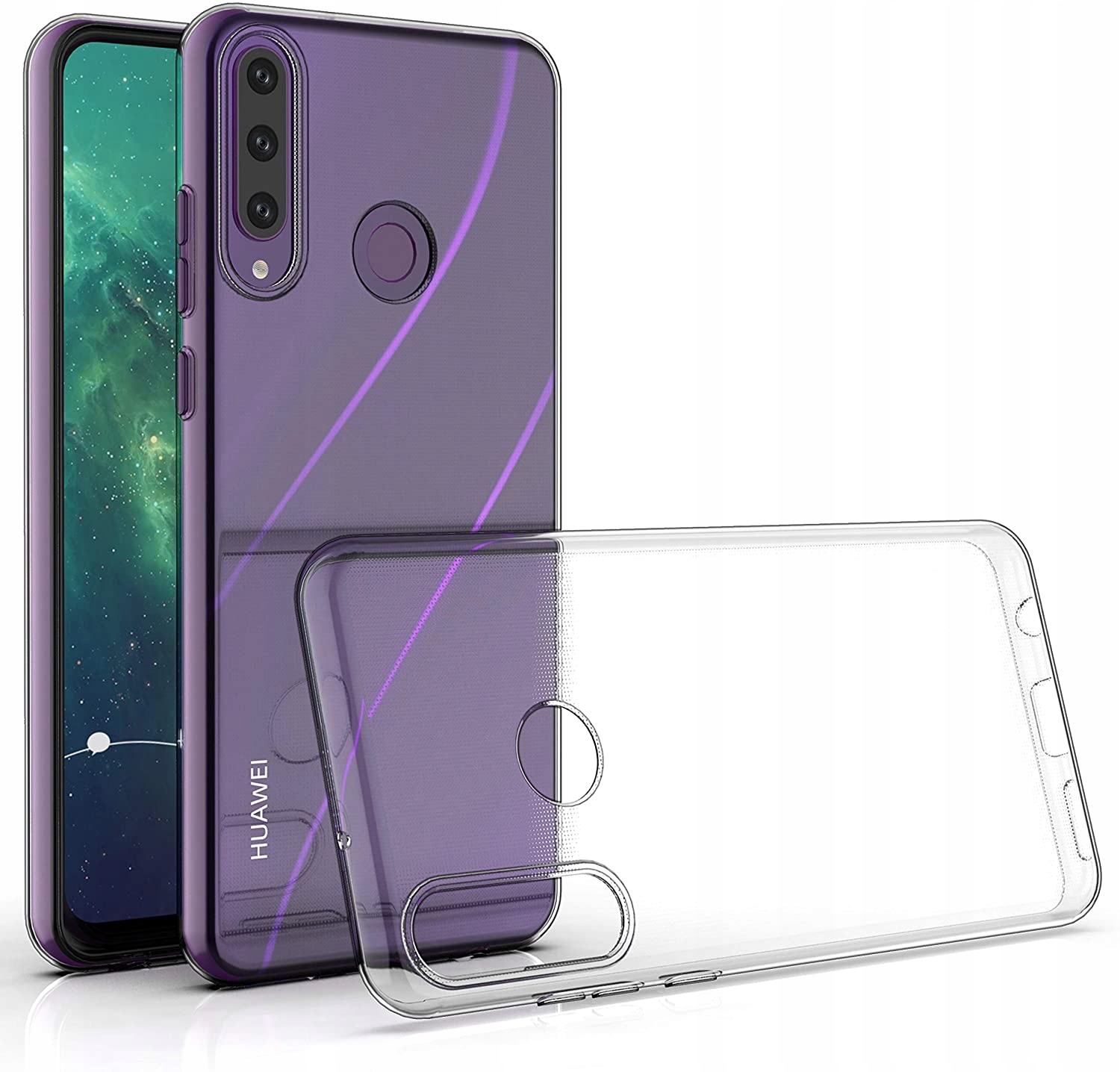 

Etui Premium Case Clear +szkło do Huawei Y6P