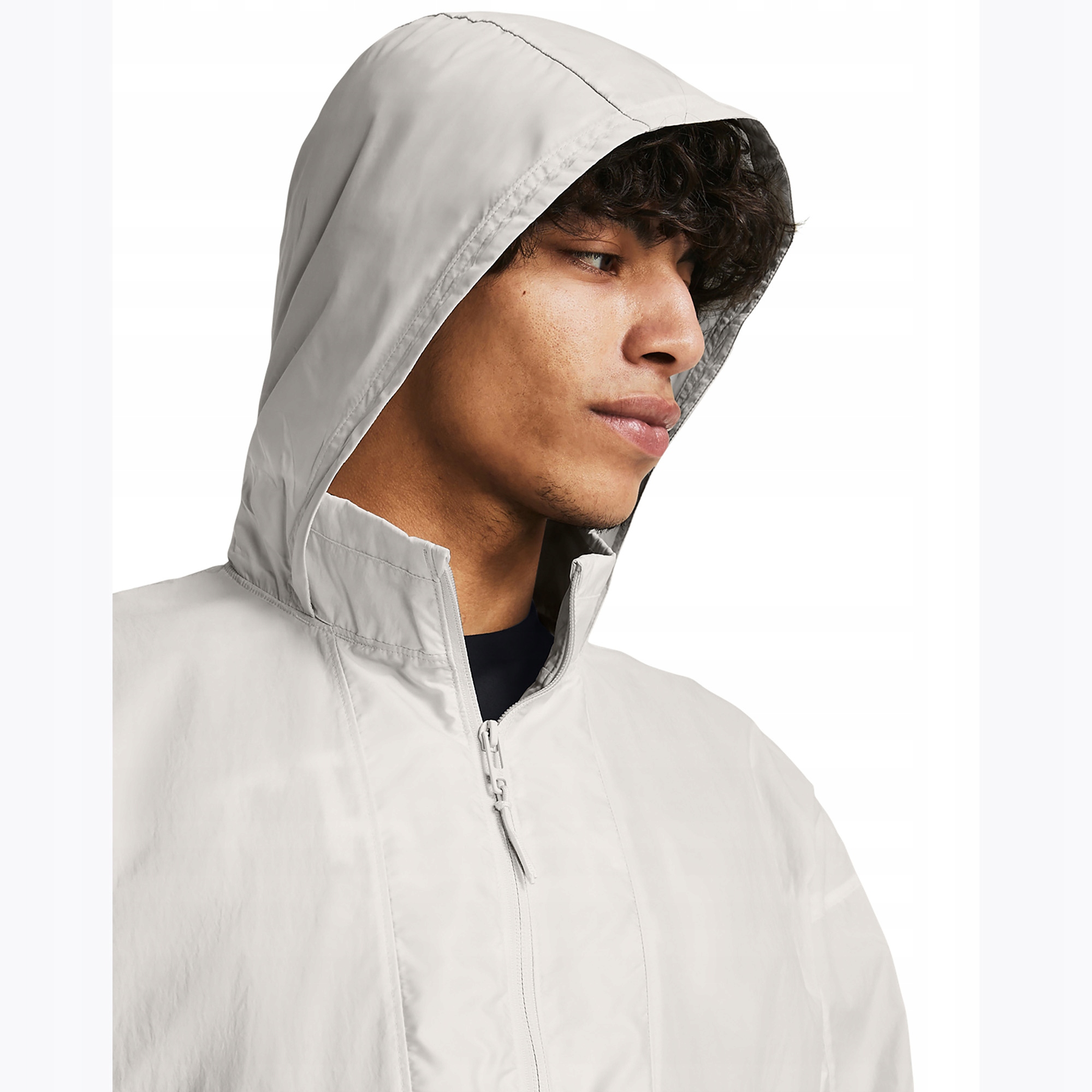Kurtka koszykarska męska Under Armour Curry Woven white clay/white XL Rozmiar XL