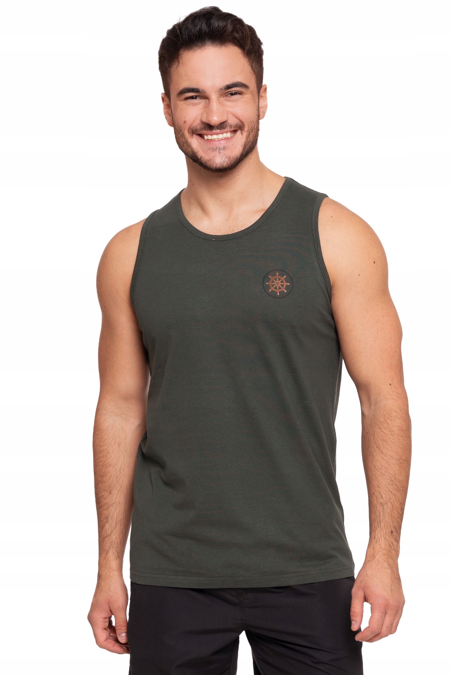 KOSZULKA BEZRĘKAWNIK MĘSKI BAWEŁNIANA LETNIA BEZ RĘKAWÓW TANK TOP MORAJ R.L Marka Moraj