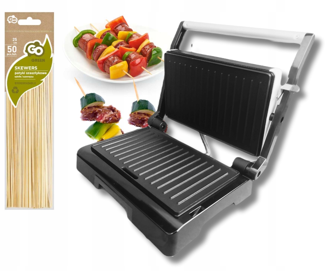 GRILL elektryczny TOSTER OPIEKACZ do KANAPEK 1000W