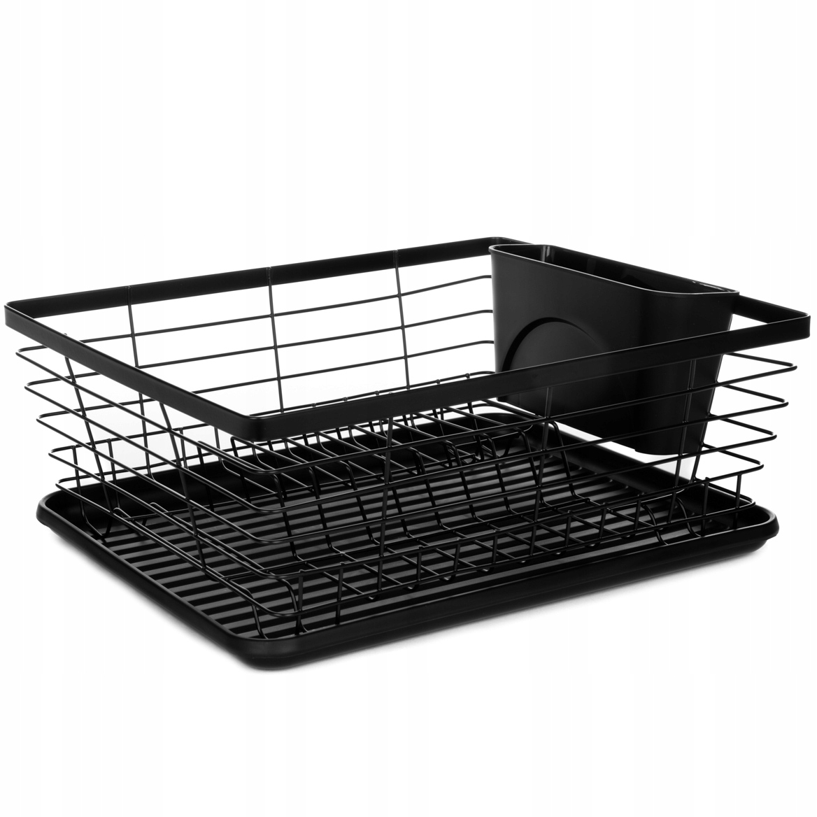 

Nowoczesna Suszarka Do Naczyń Jednopoziomowa Czarn