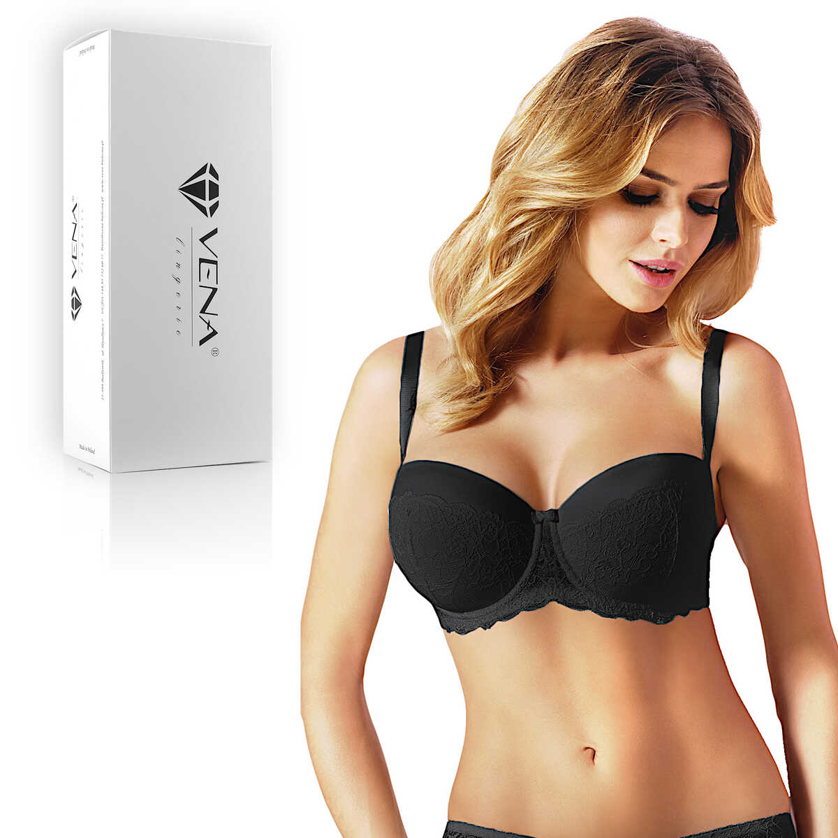 Biustonosz Vb 235 czarny 80B