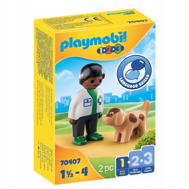 

Playmobil 70407 Weterynarz Z Pieskiem
