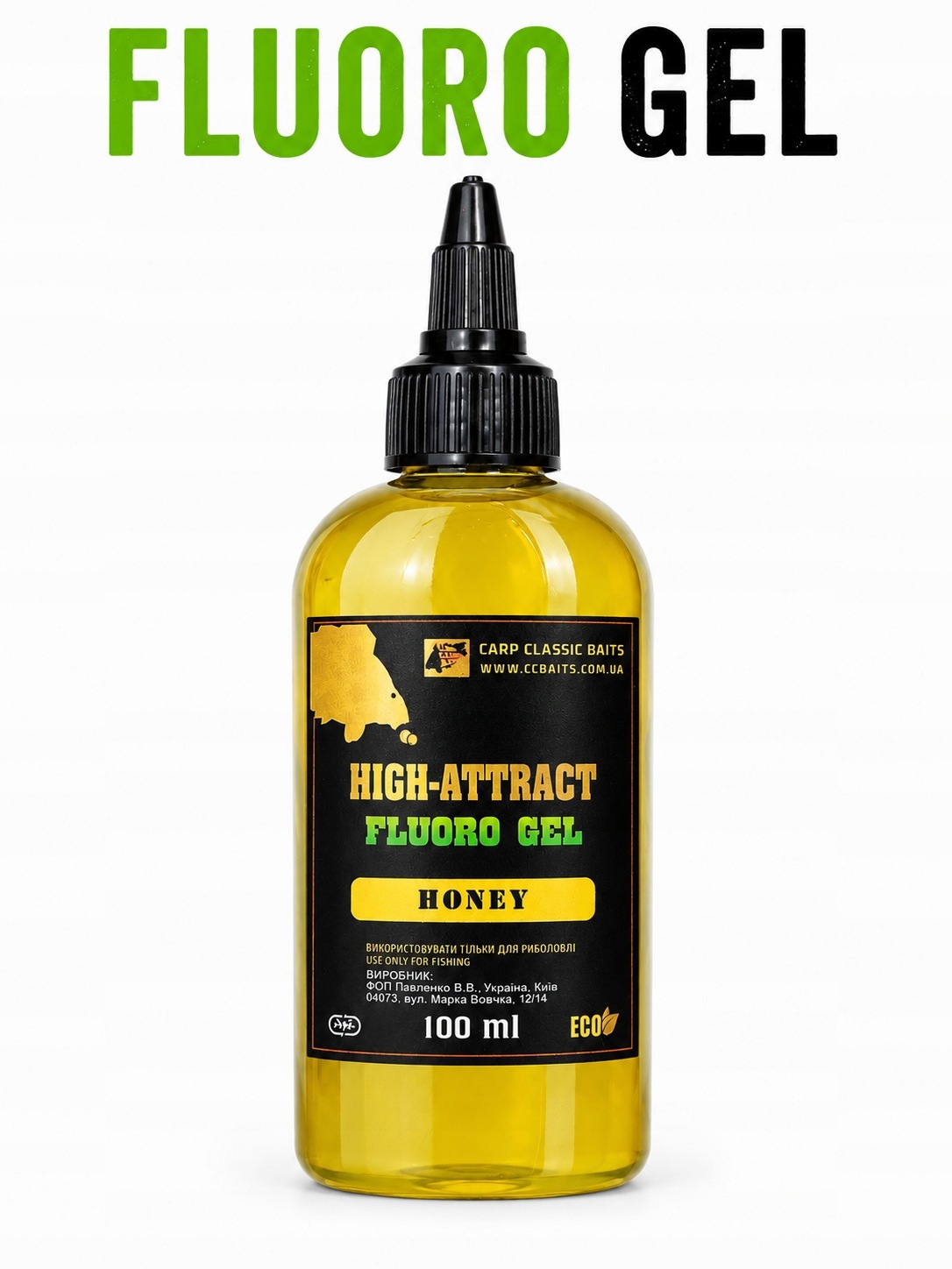 Fluoro Gel od Carp Classic Baits 100 ml Honey Miód