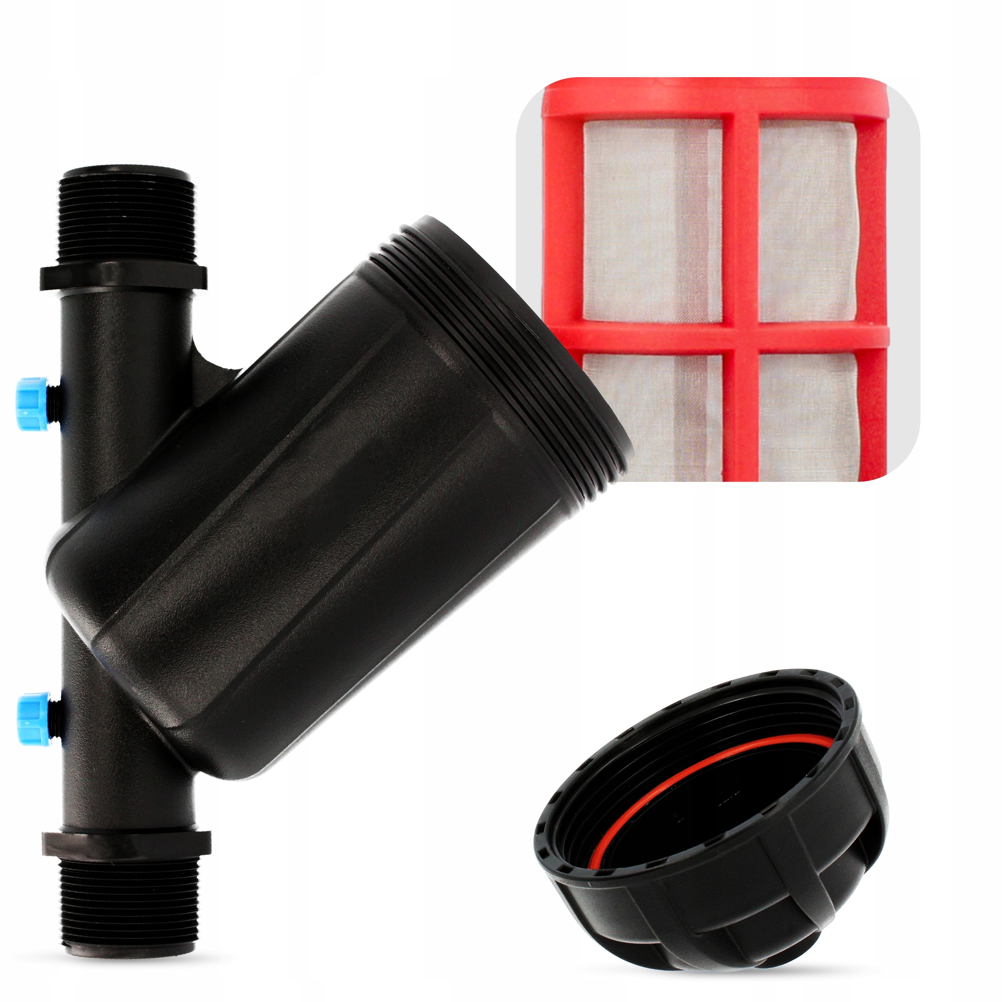 Filtr Siatkowy Wody 3/2 GZ (1 1/2) Antypiaskowy MESH 120 Pompy Nawadniania Producent inna