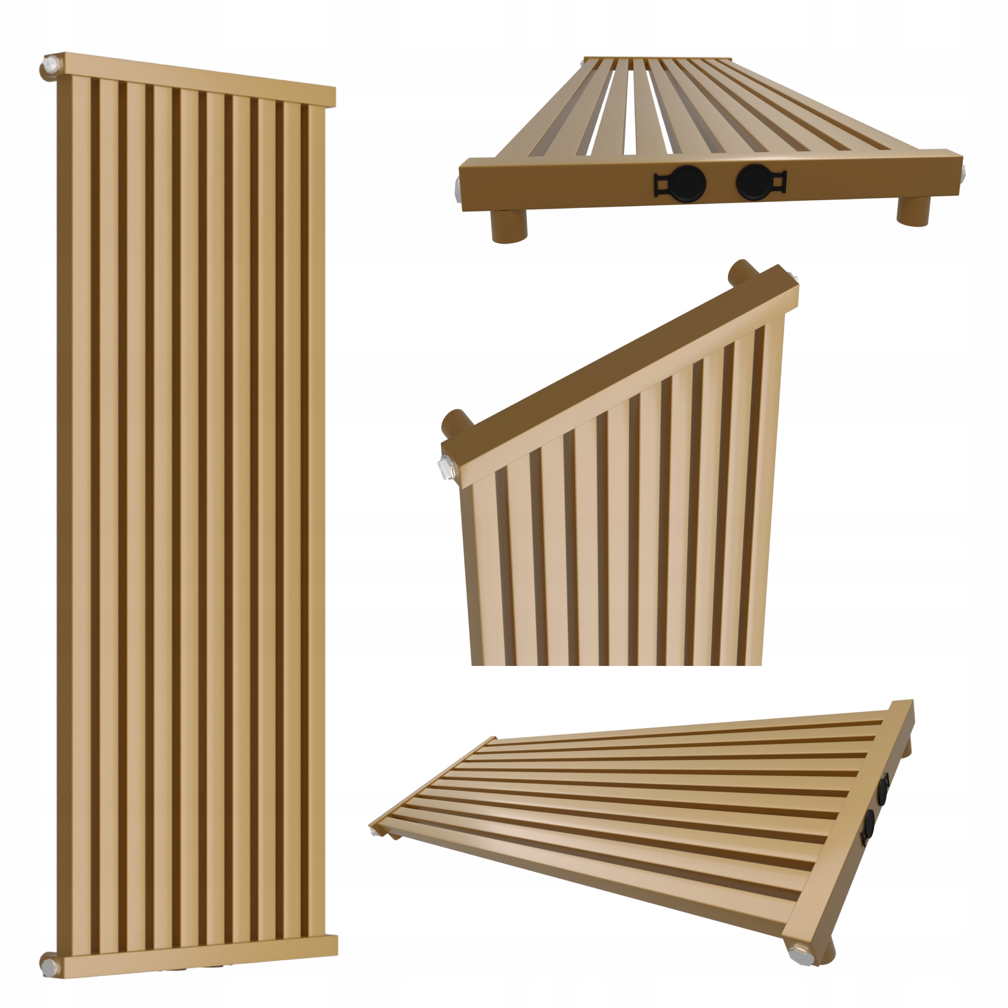 Dekoratívny radiátor Radiator 120x46 Tmavý Antik