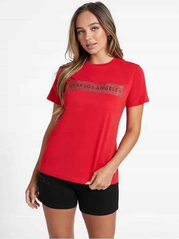 Guess dámské tričko Eco Ellie červené L
