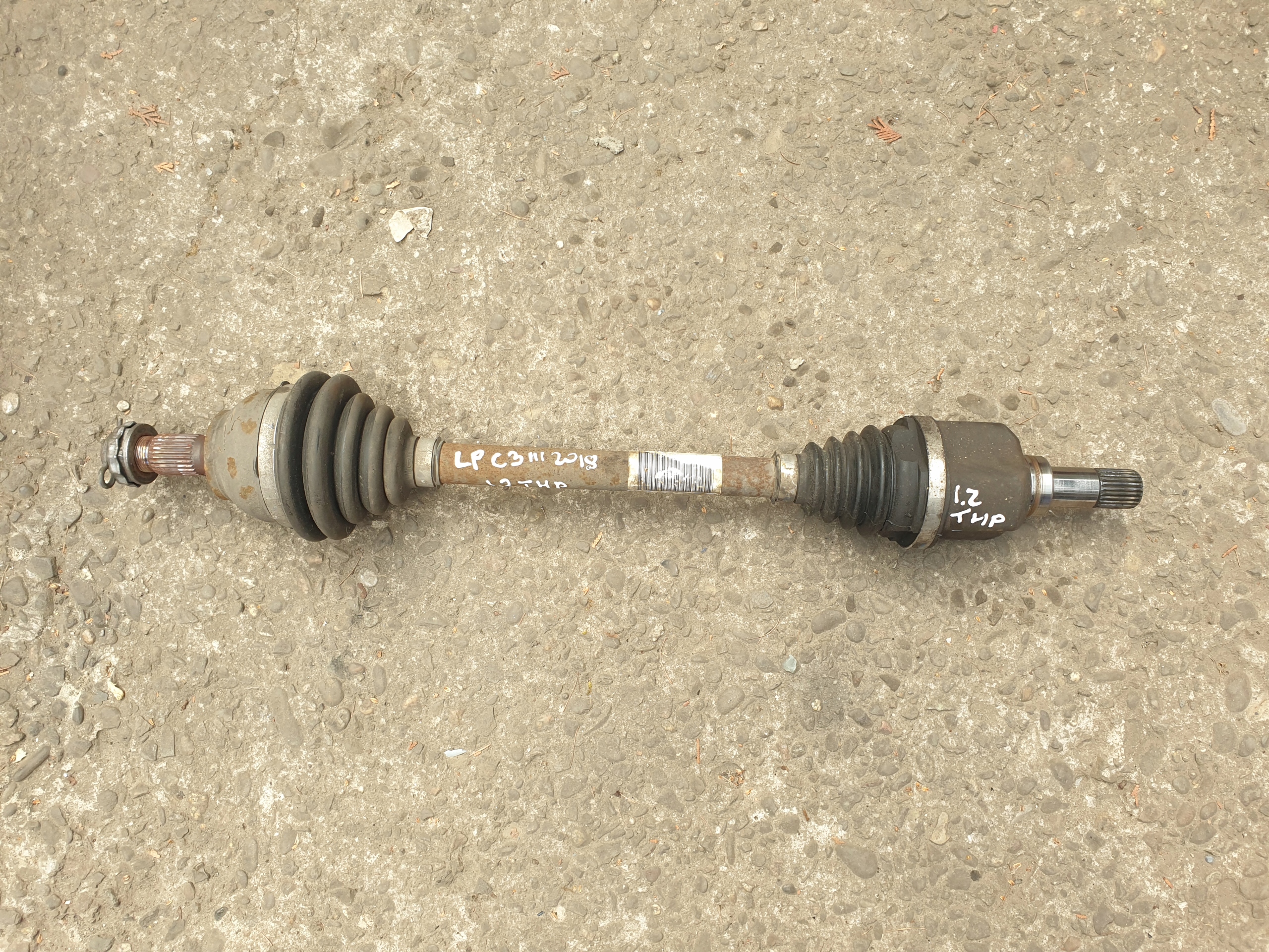 semi-axis left CITROEN C3 III 2016- 1.2 THP 9806459180