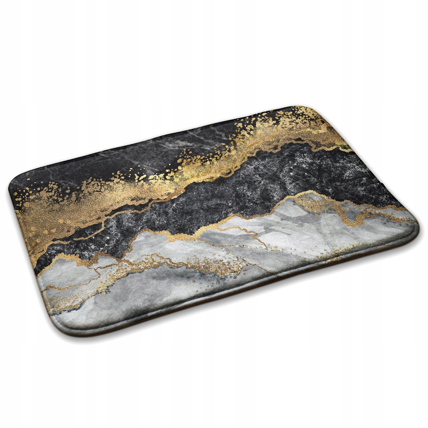 Designový koberec Loft do obývacího pokoje Ložnice Mramor s žilkami 75x45 cm