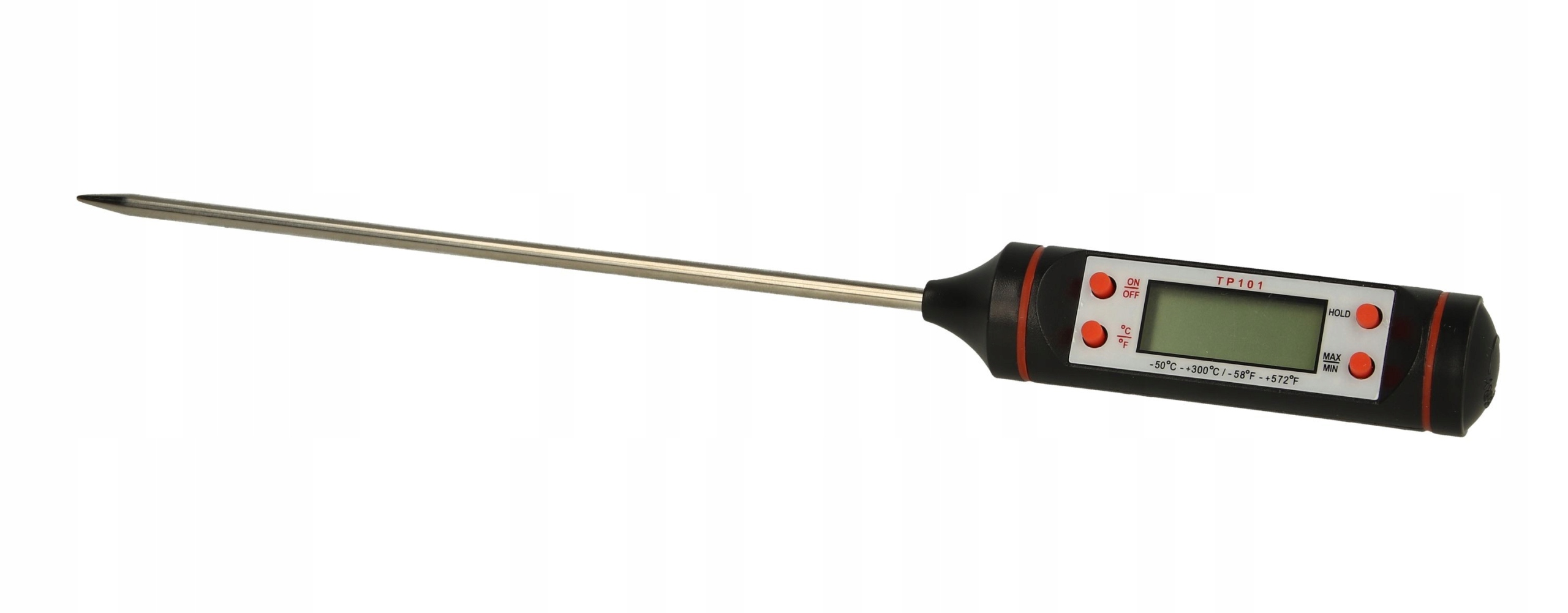 TERMOMETR SZPILKOWY DO WOSKU PARAFINY MIĘSA LCD