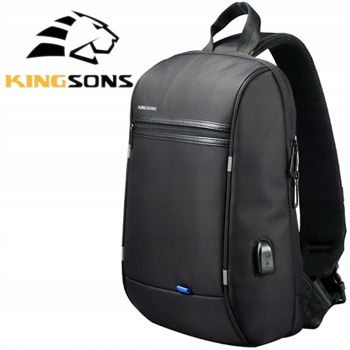

Plecak Na Laptopa Kingsons Na Jedno Ramię Usb 13,3