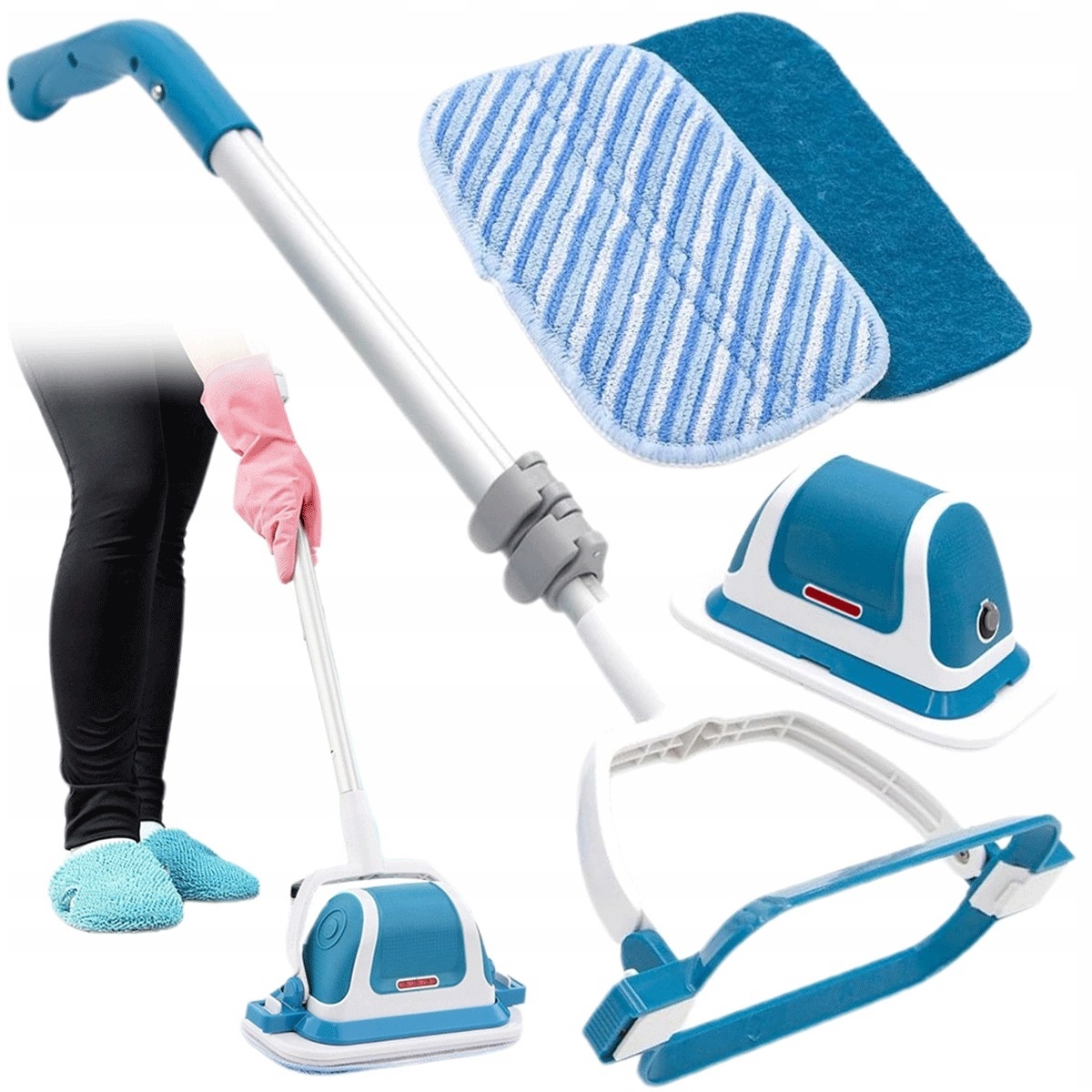 Bezprzewodowy Szczotka Elektryczny z Funkcją Wibracji Łazienka, Kuchnia