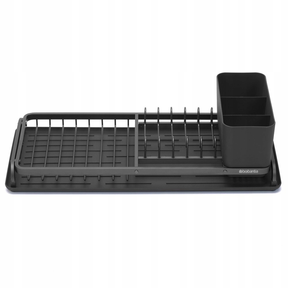 Levně Brabantia Sink Side Kompaktní odkapávač na nádobí Tmavě šedá