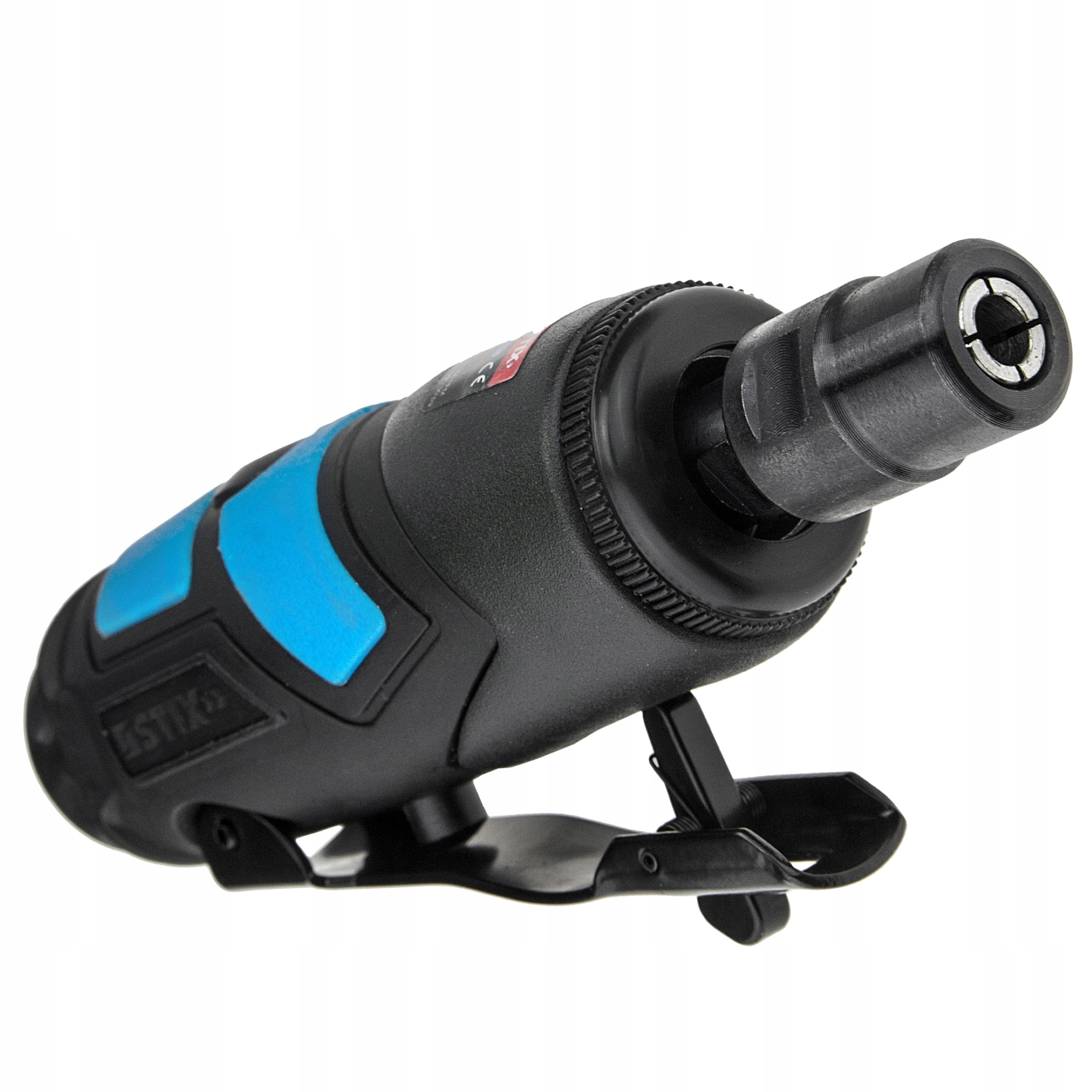 SZLIFIERKA PNEUMATYCZNA PROSTA TRZPIENIOWA 6 MM 1/4'' Z AKCESORIAMI STIX Prędkość obrotowa 25000 obr./min