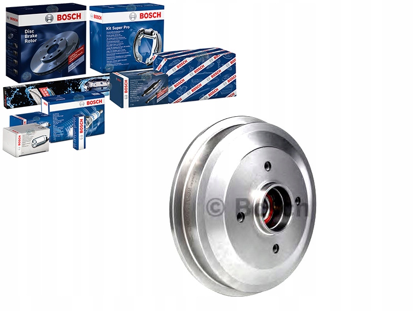 0 986 - BOSCH ТОРМОЗНЫЕ БАРАБАНЫ PEUGEOT 206 206+ 208 И 1.1-1