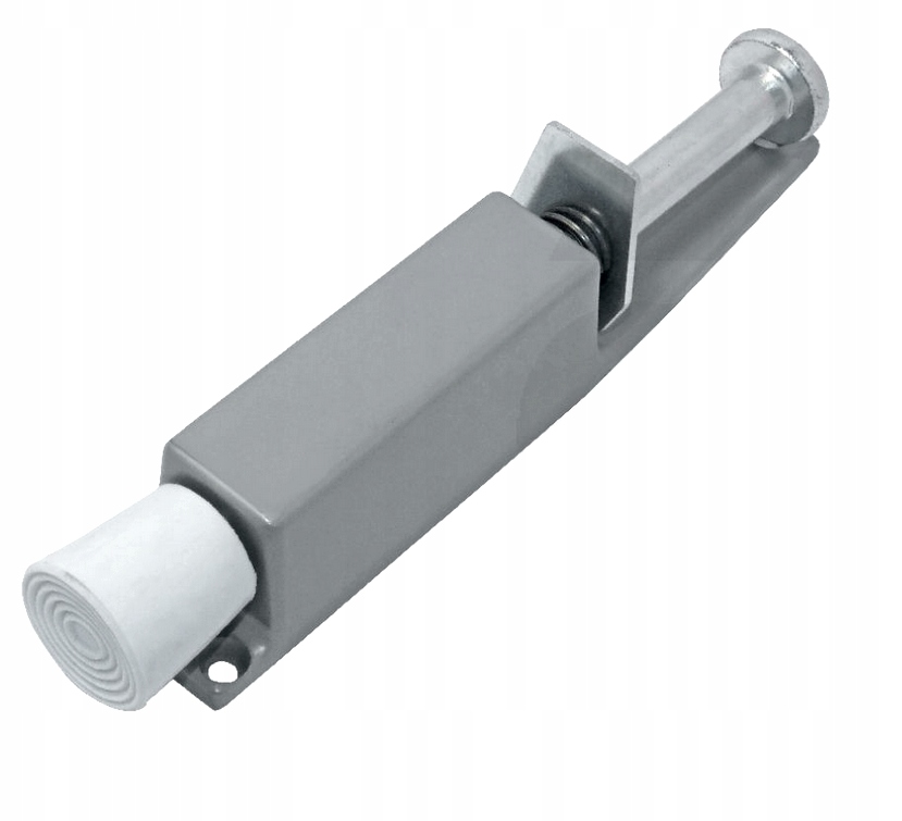 PRZYTRZYMYWACZ PODPÓRKA BLOKADA STOPKA DRZWI 180 SREBRNA