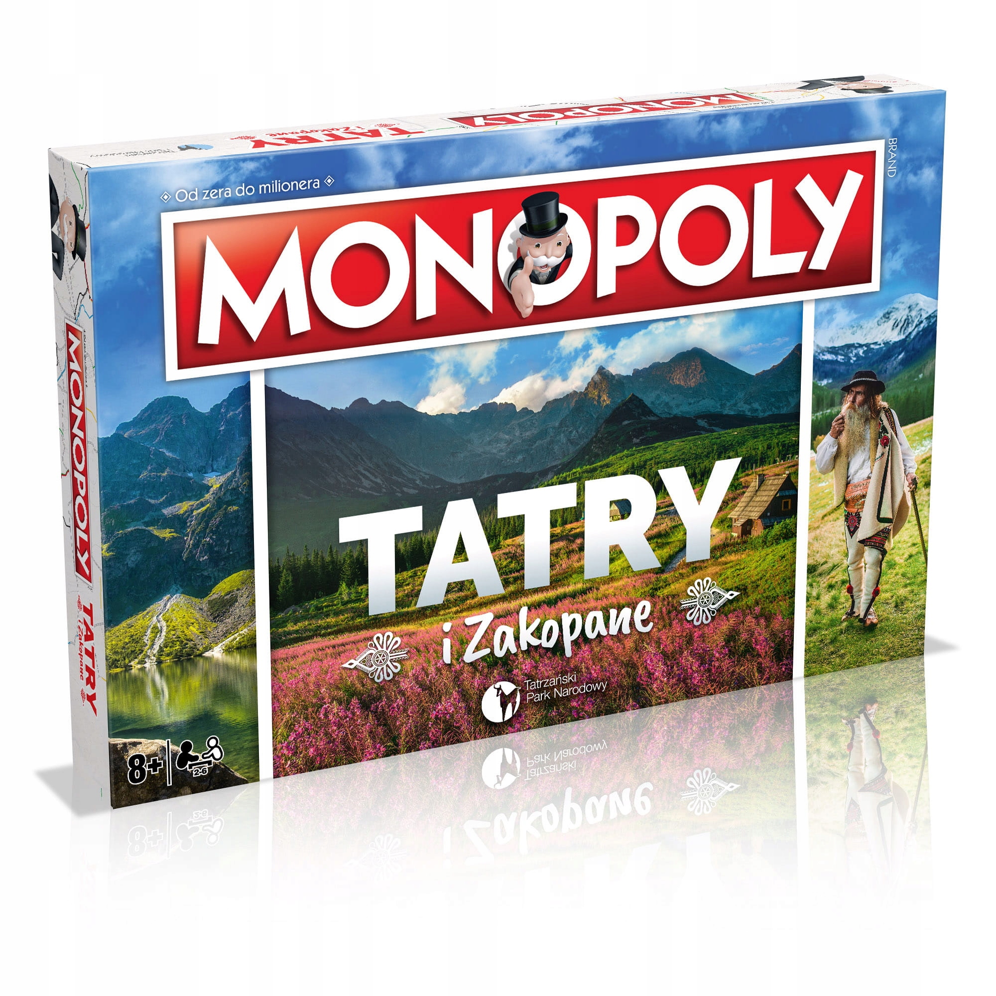 MONOPOLY TATRY I ZAKOPANE GRA PLANSZOWA