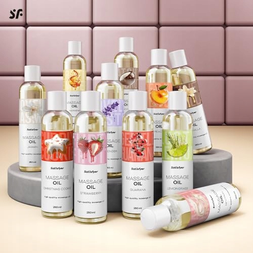 SATISFYER Olejek Do Masażu Lawendowy 250ml Intymny Relaksacyjny Dla Par — miniatura 9