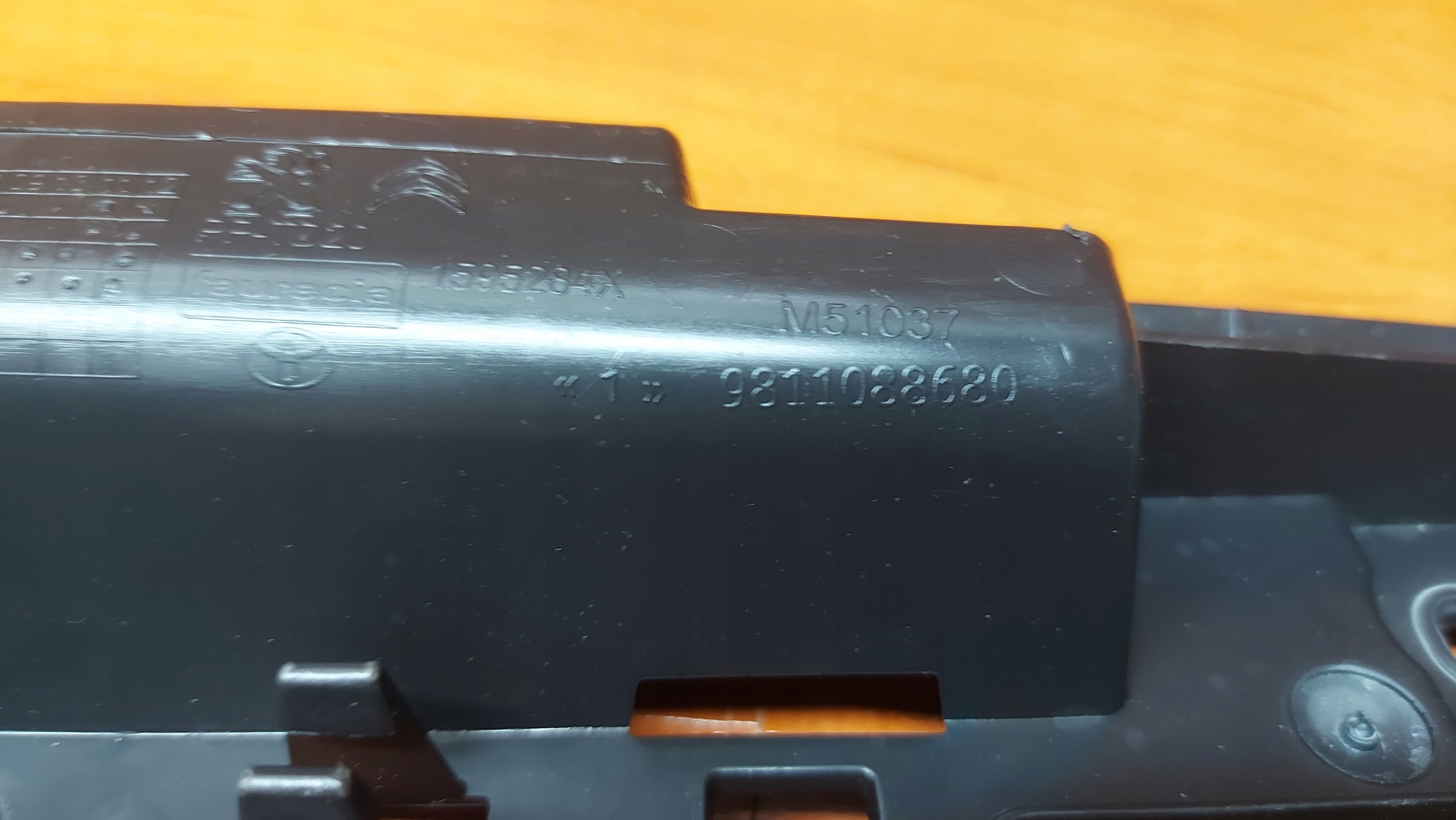 bumper bracket central rear part rear TOYOTA PRAOCE EXPERT JUMPY 16