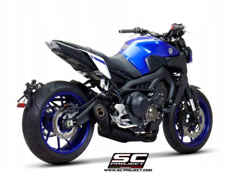 SC-Project układ wydechowy S1Matt Black tytan Yamaha MT-09 (2017 – 2020) Producent SC-Project