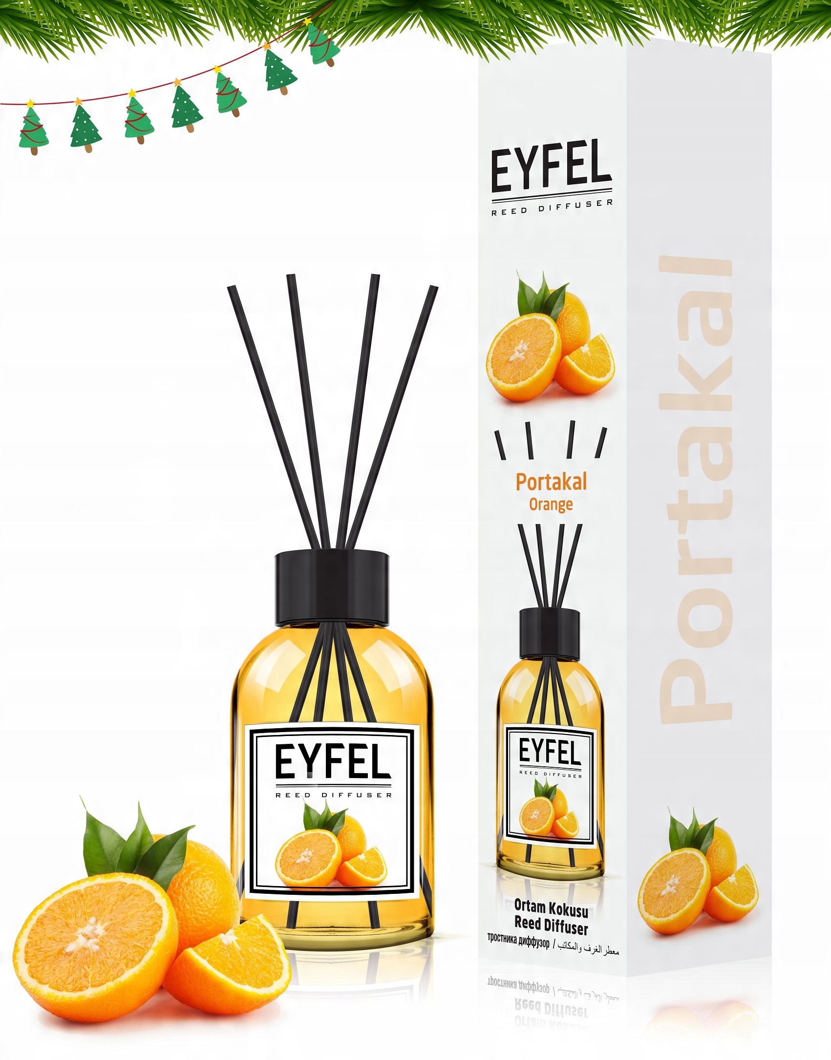 

Pomarańcza Eyfel Zapachy Do Domu Patyczki 110ml